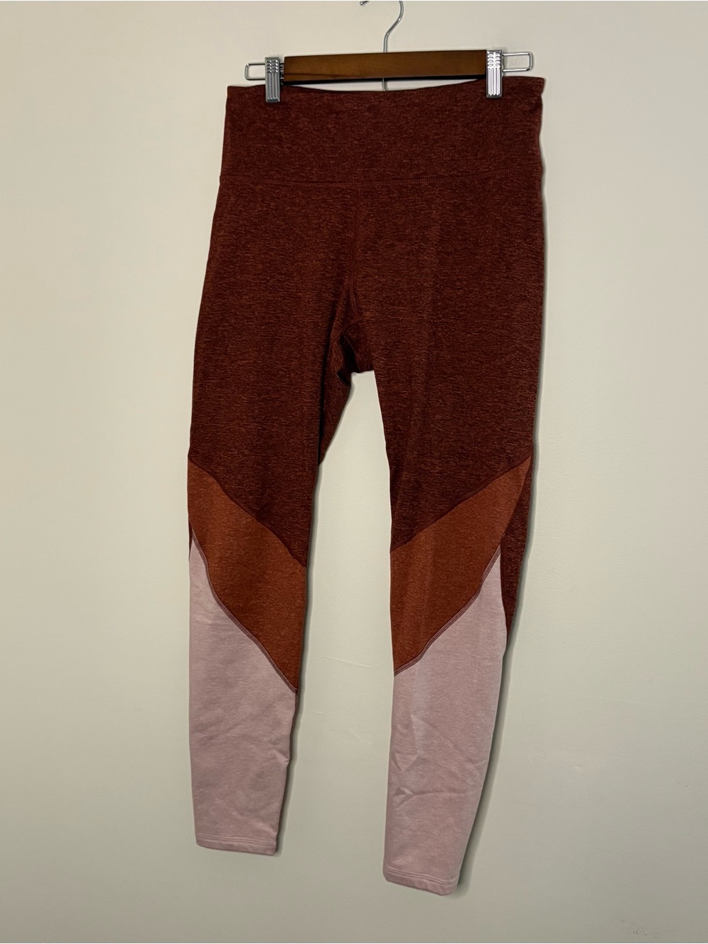 Old Navy Elevate Women’s Large Leggings Go Dry Maroon Fall Casual Yoga Gym